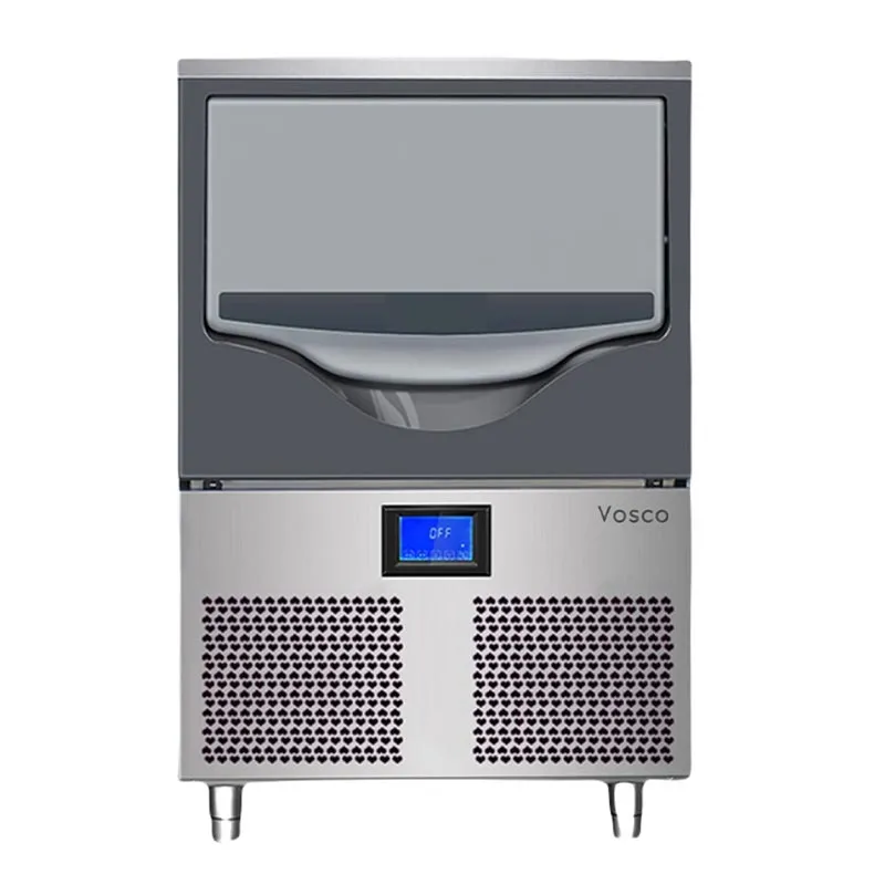 Vosco VSC-25C Hazneli Tezgahaltı Küp Buz Makinesi, 25 kg/gün Kapasiteli