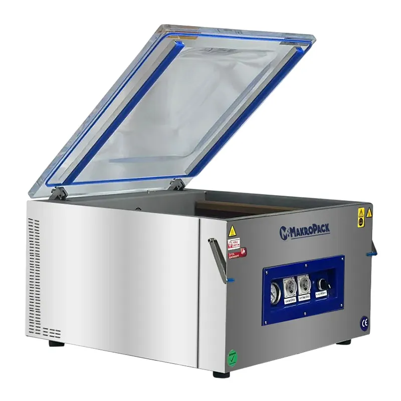 MakPack MP-510 T2/S Vakum Makinesi, Yapıştırma Uzunluğu 2x500 mm, 670x660x500 mm