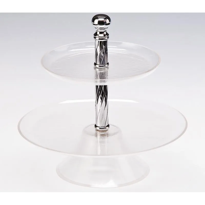 Zicco ZCP-453 Akrilik Teşhir Standı, 2 Katlı, 19 cm