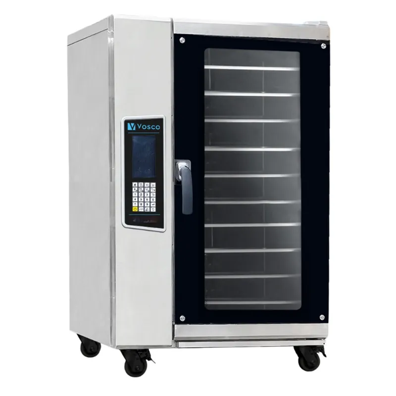 Vosco VAF-910 Buharlı Konveksiyonlu Fırın, 65x53 cm 20 Tepsi Kapasiteli, Elektrikli