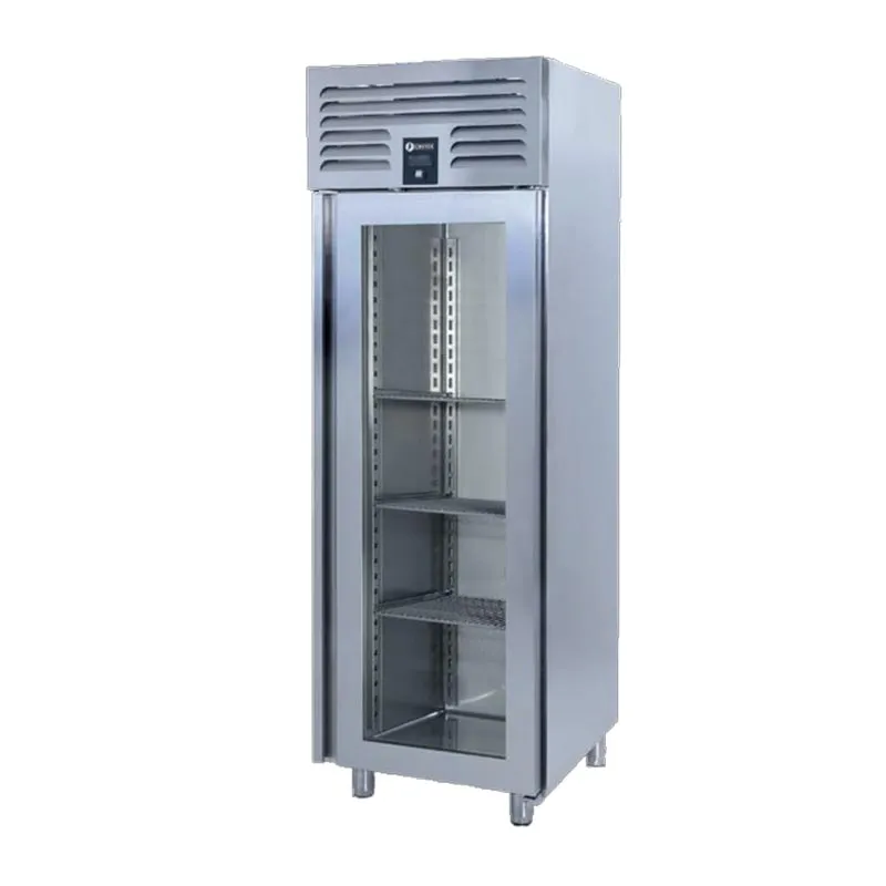 Iceinox VTS 520 N VG Dik Tip Snack ve GN Derin Dondurucu, 1 Cam Kapılı