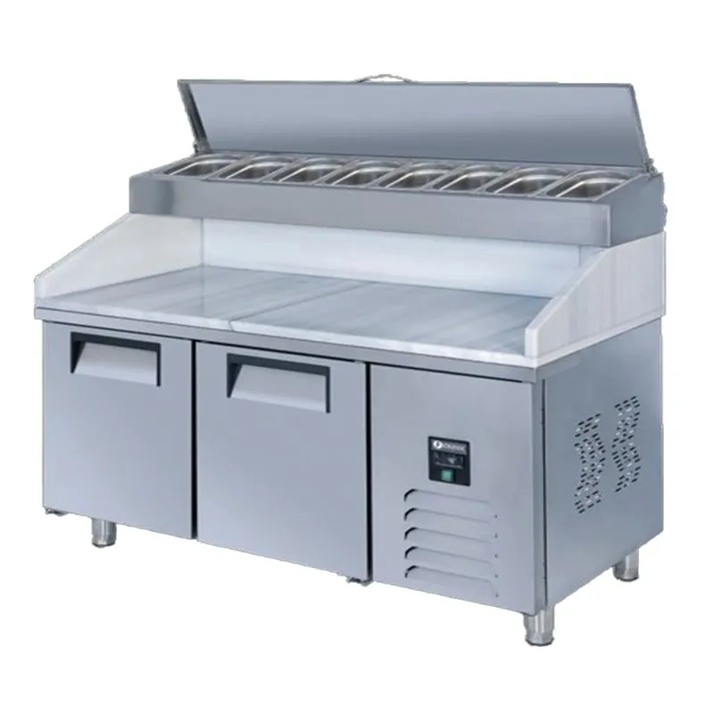 Iceinox PTS HM 650 Mermerli Make Up Buzdolabı, 250x70x130 cm