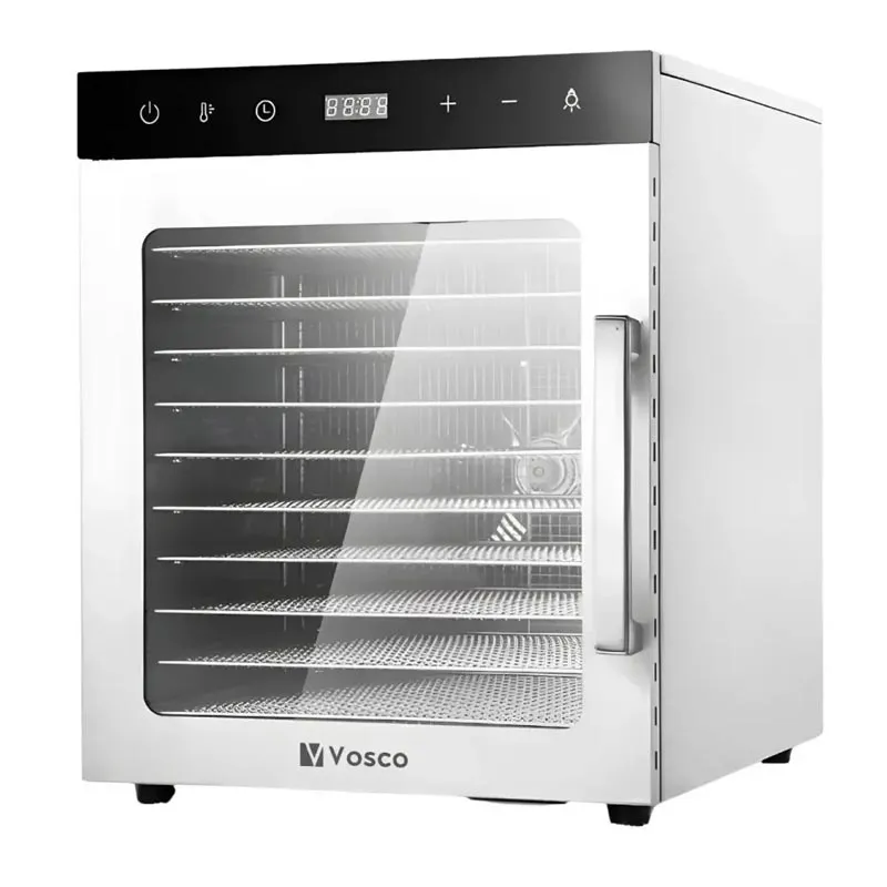 Vosco VSS-10H Meyve Sebze Kurutma Fırını, 10 Tepsi Kapasiteli