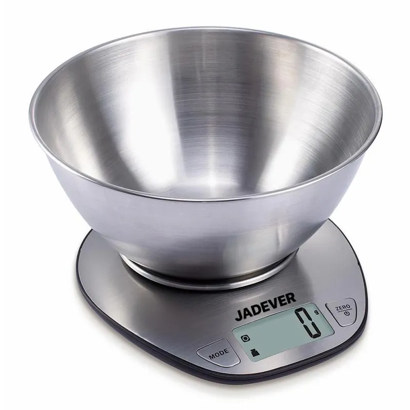 Jadever Türkter 42 Mutfak Tartısı, Paslanmaz Kase, 5 kg