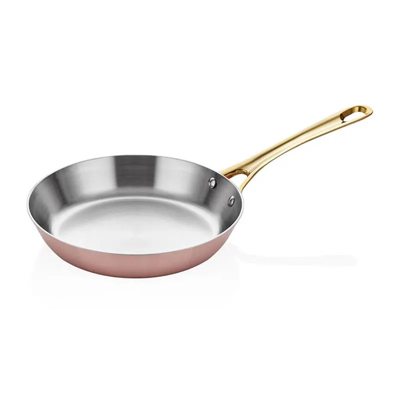 Altınbaşak Multi Metal Bakır Kızartma Tavası, 20 cm