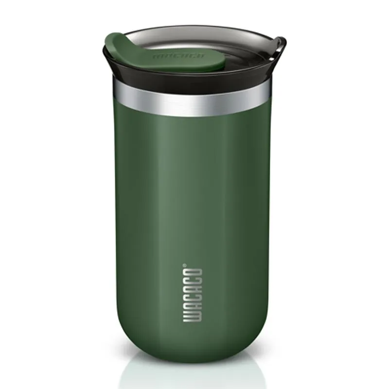 Wacaco Octaroma Lungo Termos Mug, Koyu Yeşil