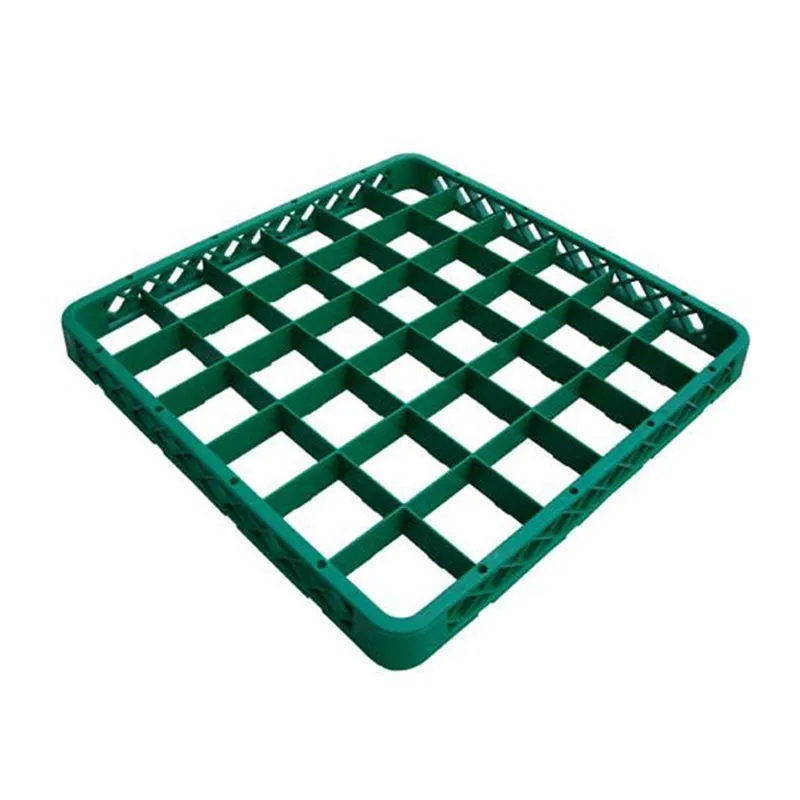 Tribeca Basket Yükseltici, 36 Bölmeli, 500x500x40 mm, Yeşil