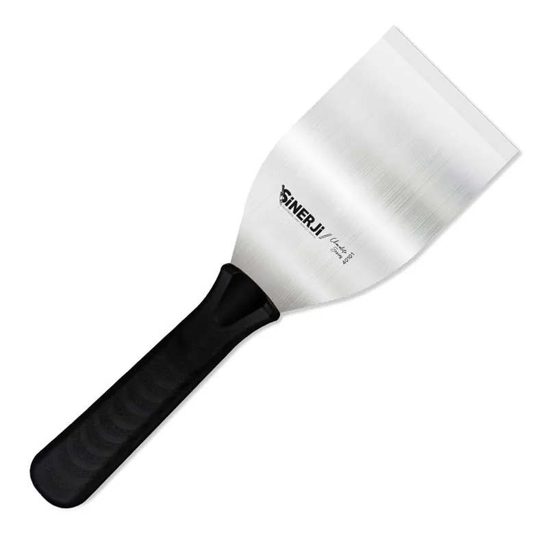 Sinerji Chocolate No 1 Plastik Saplı Spatula, 11.5 cm, Siyah