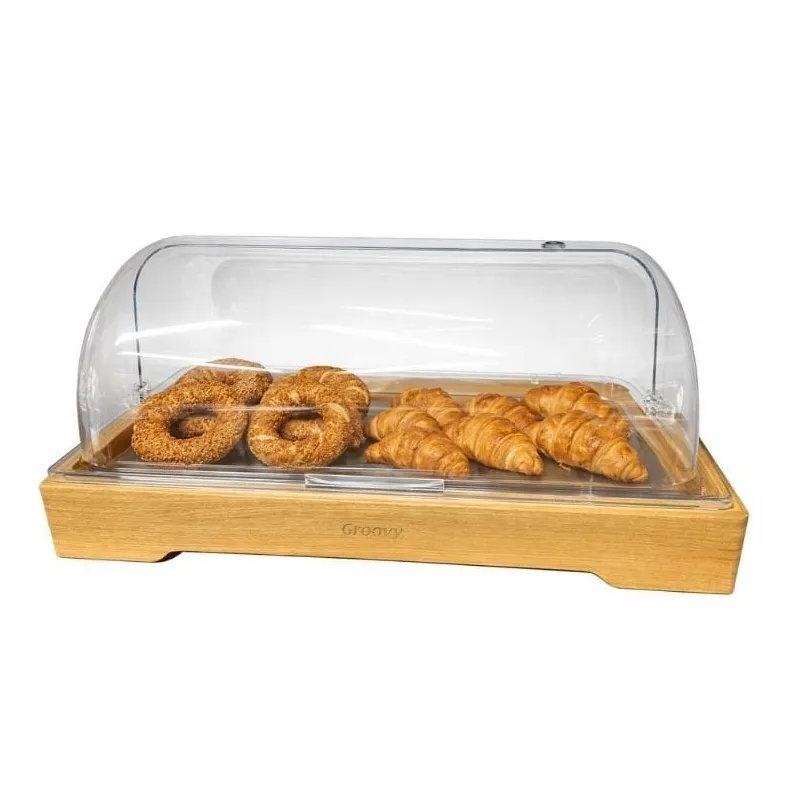 Biradlı Groovy GRV-RS-04 Rolltop Teşhir Standı, 55x35x24 cm