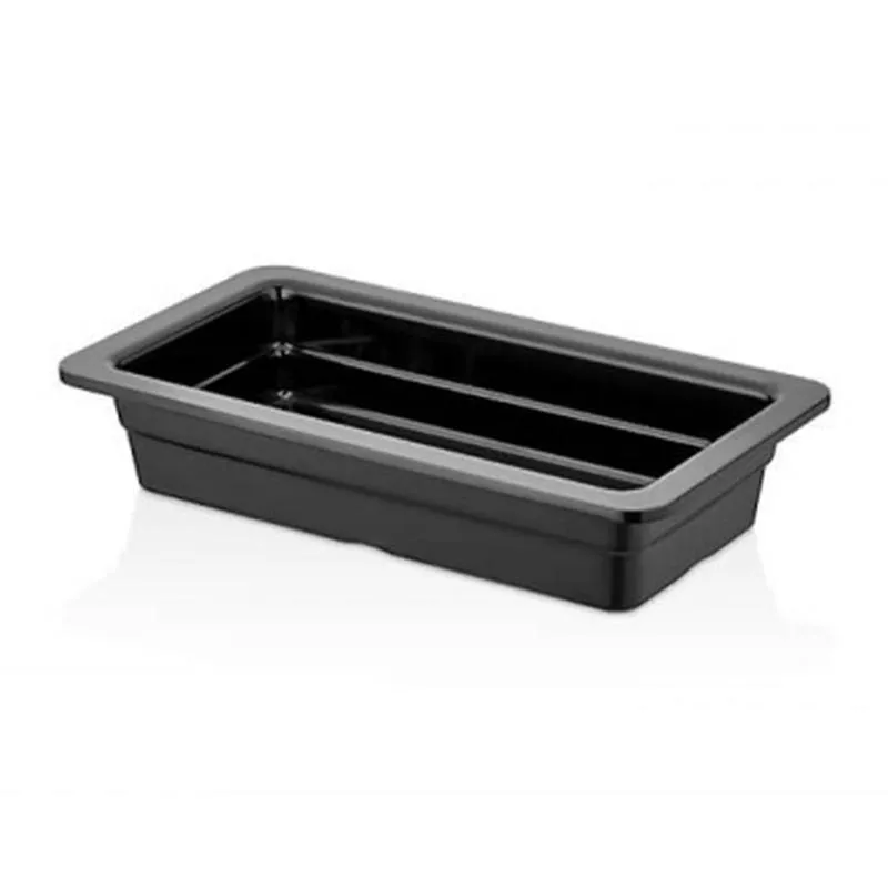 Külsan Thermoset GN 1/3-65 mm Gastronorm Küvet, 1.7 L, Siyah