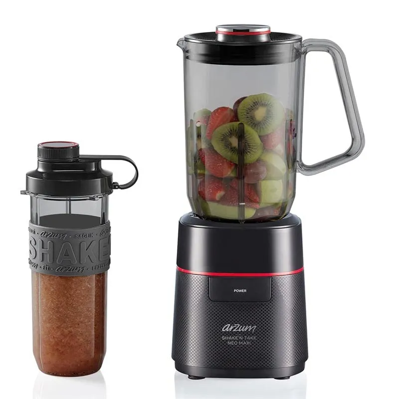 Arzum AR1174-S Shake'n Take Neo Maxi Sürahi Blender, Siyah