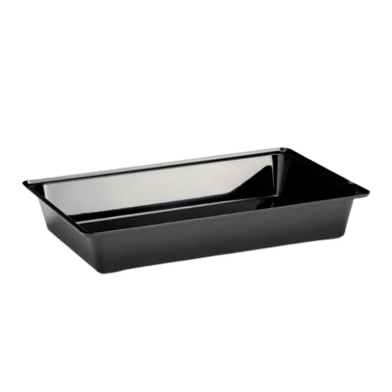 Zicco ZCP 314-P Polikarbon Teşhir Tepsisi, 44x28x7 cm, Siyah