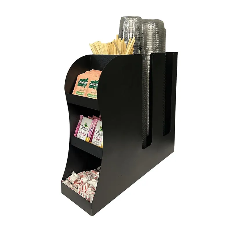 Cafemarkt 2 Bölmeli 16 Oz Bardak Uyumlu Karton Bardak Standı