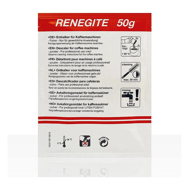 Bravilor Bonamat Renegite Kahve Makinesi Kireç Çözücü, 750 gr, 15 Adet