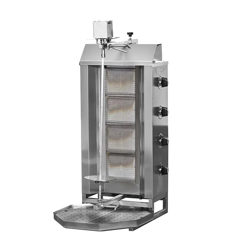 Pimak Üstten Motorlu Döner Makinesi, 5 Radyanlı, Doğalgazlı